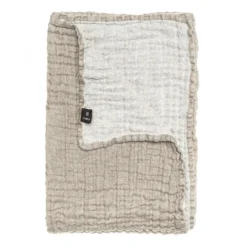 Hannelin Bedsprei Beige-wit