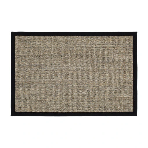 Dixie Sisal Deurmat Natuur-zwart