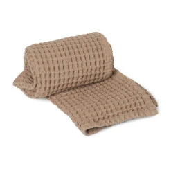 Ferm LIVING Handdoek Biologisch Katoen Tan