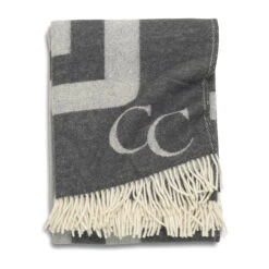 Classic Collection Monogram Wollen Plaid 130x200 Cm