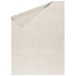 Pebble Wollen Vloerkleed Wit