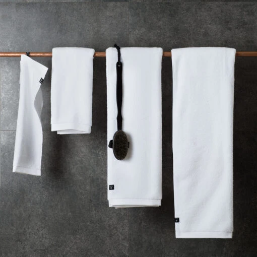 Maxime Biologische Handdoek White - Afbeelding 2