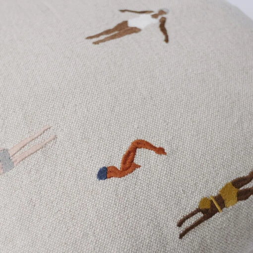 Swimmers Kussenhoes 48x48 Cm - Afbeelding 2