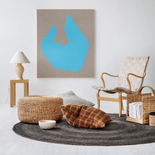 Dixie Ella Jute Vloerkleed Ø150 Cm - Afbeelding 2