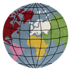 Earth Vloerkleed Ø130 Cm