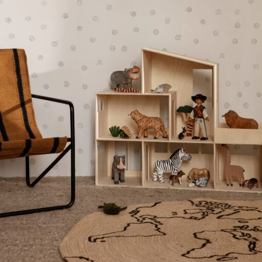 Ferm LIVING World Jute Vloerkleed Small - Afbeelding 2