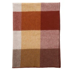 Klippan Yllefabrik Block Wollen Deken 130x180 Cm