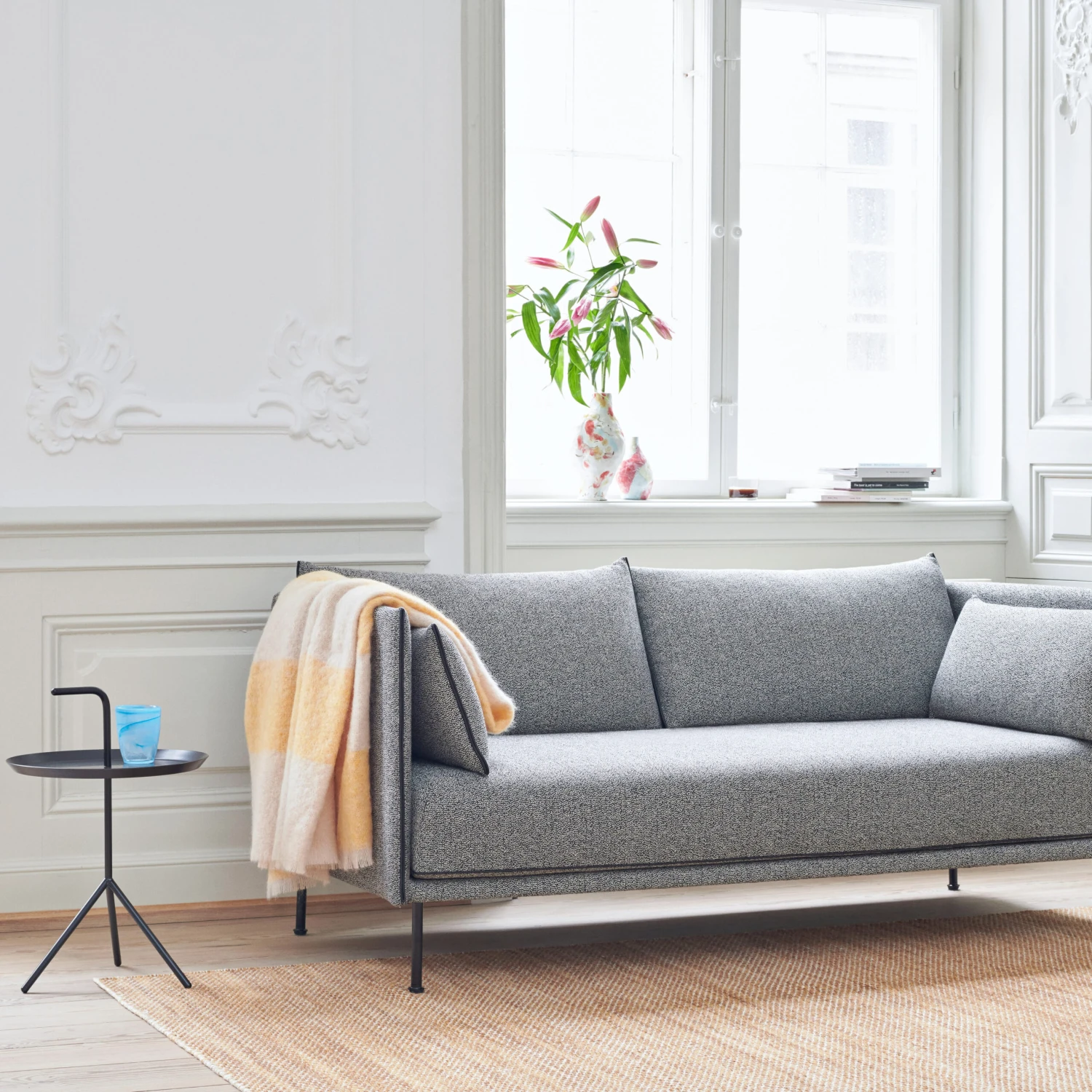 Hay Moiré Kelim Vloerkleed 170x240 Cm 4 Hay Moiré Kelim Vloerkleed 170x240 Cm - Afbeelding 4