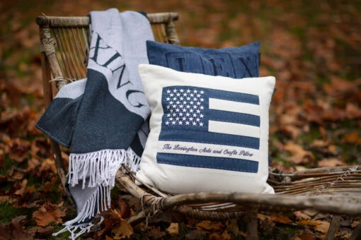 Lexington Icons Denim Logo Kussenhoes 50x50 Cm - Afbeelding 5