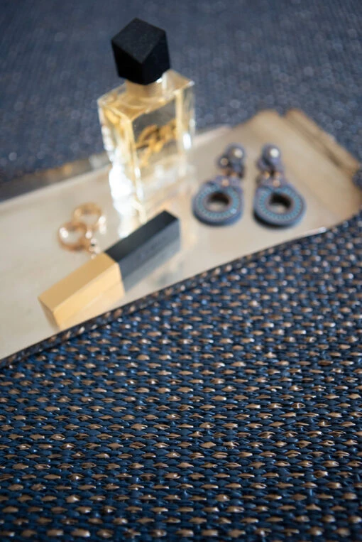 Moor Vloerkleed Midnight Metallic (blauw-brons) - Afbeelding 2