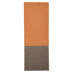 Moor Vloerkleed Mud (zwart-terracotta)