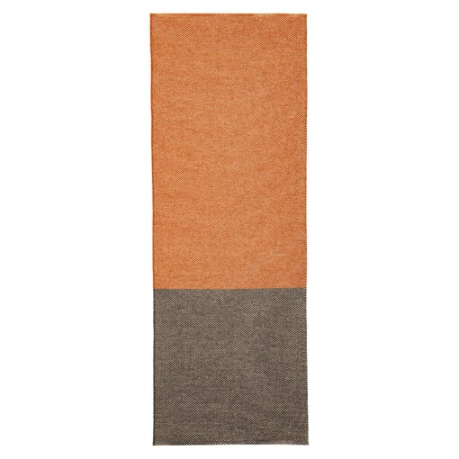 Moor Vloerkleed Mud (zwart-terracotta)