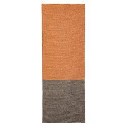 Moor Vloerkleed Mud (zwart-terracotta)