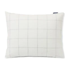 Lexington Checked Kussensloop Katoen-lyocell 50x90 Cm