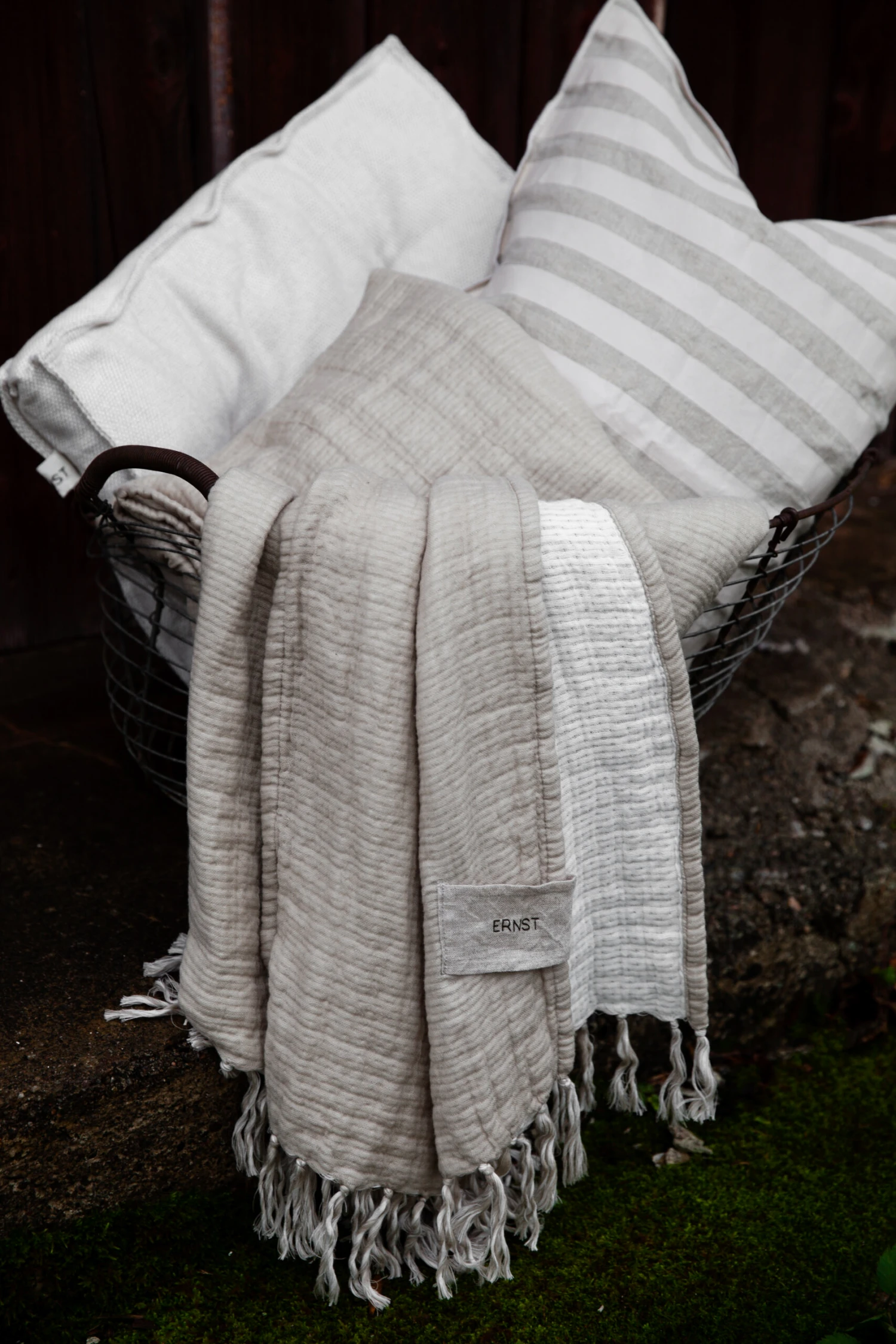 Ernst Plaid Katoen 130x170 Cm 2 Ernst Plaid Katoen 130x170 Cm - Afbeelding 2