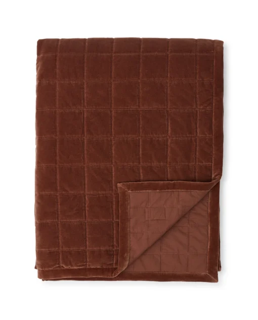 Lexington Cotton Velvet Quilted Sprei 240x260 Cm - Afbeelding 2