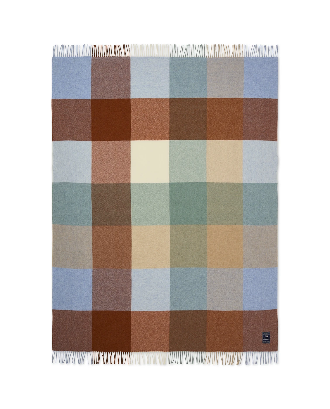 Lexington Checked Recycled Wool Plaid 130x170 Cm 2 Lexington Checked Recycled Wool Plaid 130x170 Cm - Afbeelding 2
