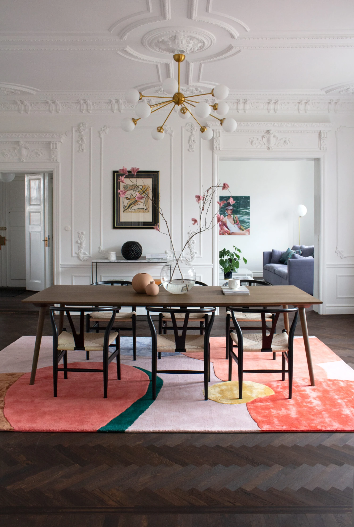 Flower Field Wollen Vloerkleed 180x270 Cm 4 Flower Field Wollen Vloerkleed 180x270 Cm - Afbeelding 4