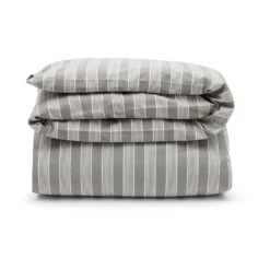 Lexington Striped Dekbedovertrek Lyocell En Katoen 220x220 Cm