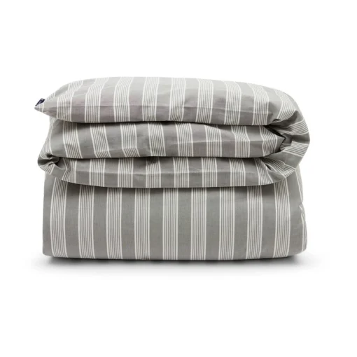 Lexington Striped Dekbedovertrek Lyocell En Katoen 220x220 Cm