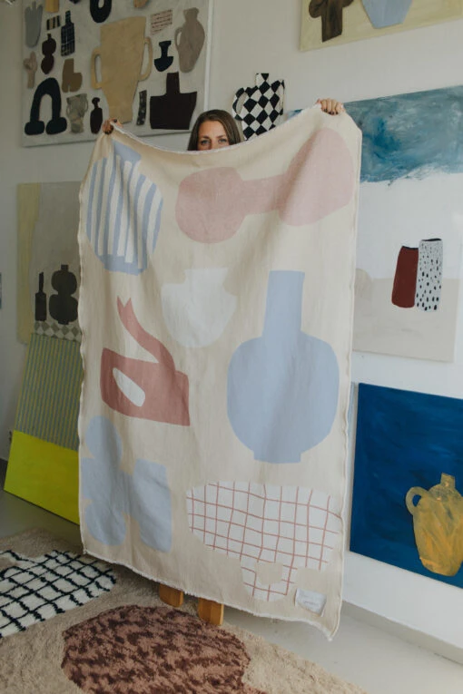 Picnic Katoenen Deken 130x220 Cm - Afbeelding 5