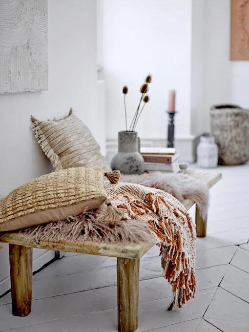 Bloomingville Febbie Kussen 45x45 Cm - Afbeelding 4