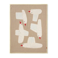 Ferm LIVING Bird Doorgestikte Deken