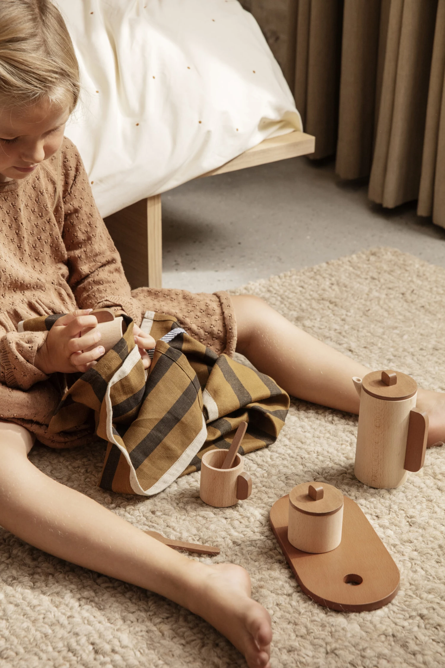 Ferm LIVING Shade Loop Vloerkleed S 140x200 Cm 3 Ferm LIVING Shade Loop Vloerkleed S 140x200 Cm - Afbeelding 3