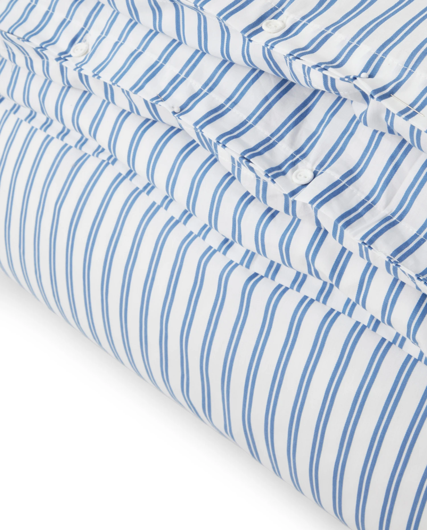 Lexington Striped Cotton Poplin Dekbedovertrek 150x210 Cm 2 Lexington Striped Cotton Poplin Dekbedovertrek 150x210 Cm - Afbeelding 2