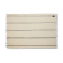 Lexington Striped Recycled Wollen Plaid 130x170 Cm