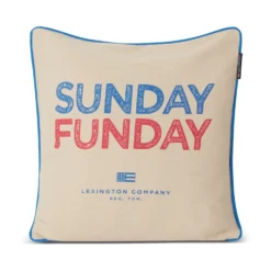 Lexington Sunday Funday Printed Kussenhoes 50x50 Cm