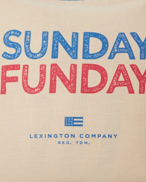 Lexington Sunday Funday Printed Kussenhoes 50x50 Cm - Afbeelding 4