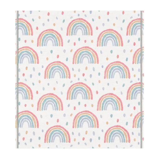 Rainbow Babydeken