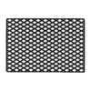 Dixie Black Grid Deurmat