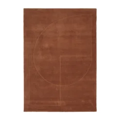 Linie Design Lineal Poem Wollen Vloerkleed