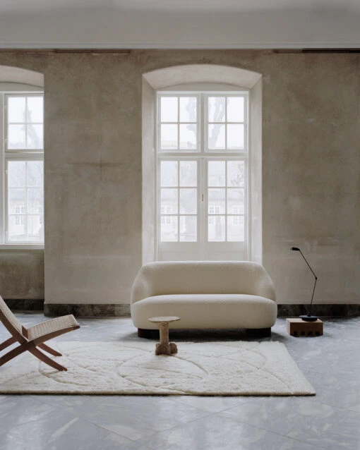 Linie Design Lineal Sweep Wollen Vloerkleed - Afbeelding 2