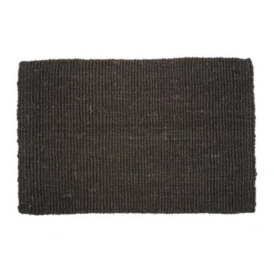 Dixie Jute Deurmat Zwart