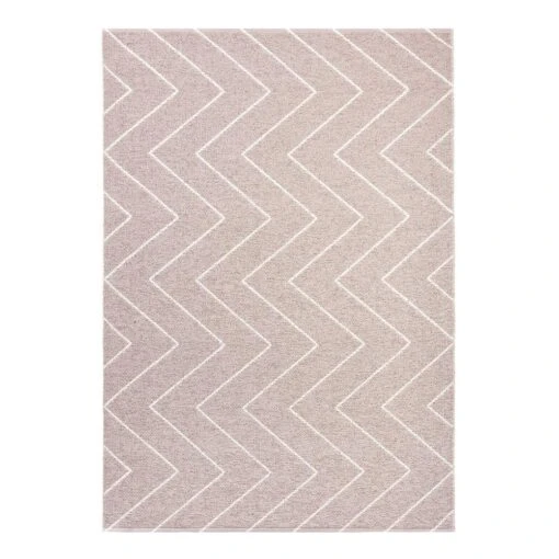 Rita Vloerkleed Dusty Rose Groot