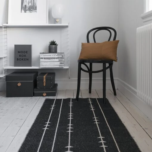 Fir Vloerkleed Nude-black - Afbeelding 3