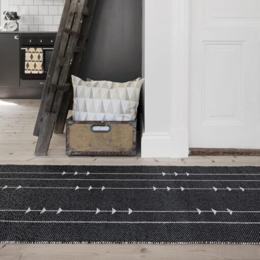 Fir Vloerkleed Nude-black - Afbeelding 2